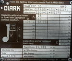 Clarck CDP55 Forklift Auction Photo