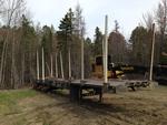 05 VALLEY 3-AXLE LOG TRAILER Auction Photo