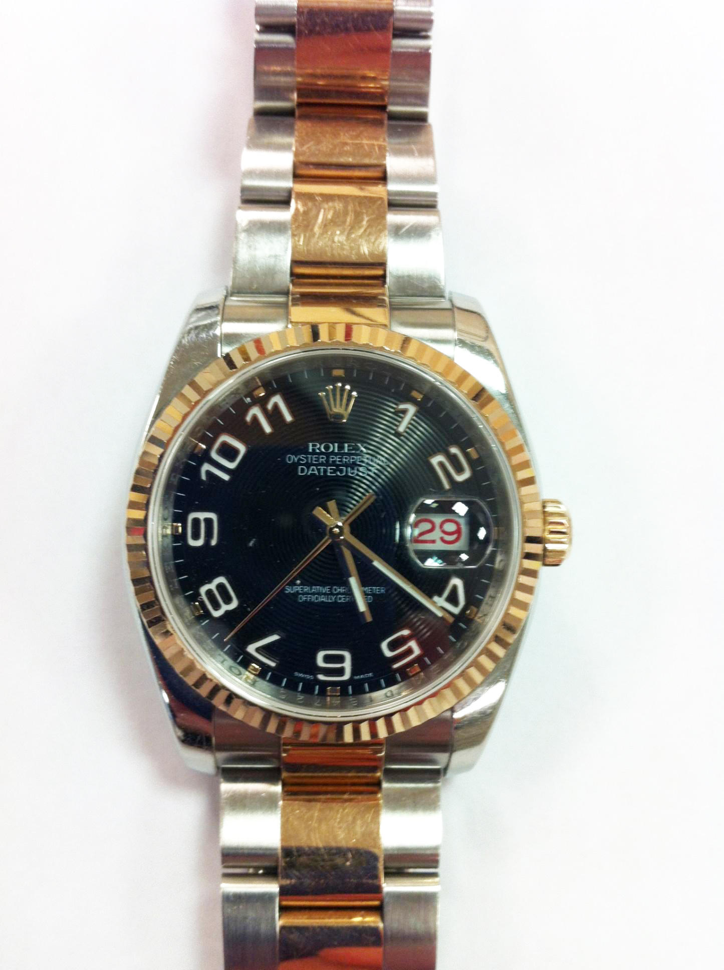 UNISEX ROLEX OYSTER PERPETUAL DATEJUST Auction Photo