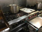 4-BURNER & CHARBROILER Auction Photo