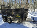 2001 Brimar Model DT612 dump trailer