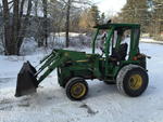 SECURED PARTY'S SALE JD 110 4WD BACKHOE - JD 955 4WD TRACTOR Auction Photo