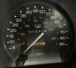 1982 Corvette Odometer Auction Photo