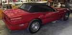 1986 Chevrolet Corvette Convertible Auction Photo