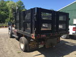 09 FORD F450 4WD RACK BODY DUMP, PLOW Auction Photo