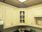 GLENWOOD INSET CABINETRY, BIRCH IN FRENCH VANILLA Auction Photo