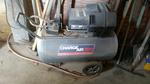 DEVILBISS 5HP PORTABLE AIR COMPRESSOR Auction Photo