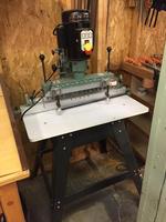 TIMED ONLINE AUCTION WOODWORKING EQUIPMENT - 2014 JD D140 TRACTOR Auction Photo