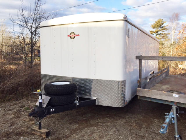 2014 CARRY-ON TANDEM AXLE ENCLOSED TRAILER Auction Photo