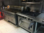 RESTAURANT EQUIPMENT (136) BAR STOOLS  (126) CHAIRS  (62) TABLES (14) TV'S  REFRIGERATION     Auction Photo