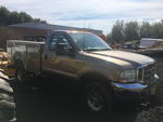 2002 FORD F350XL SUPER DUTY 4WD SERVICE TRUCK Auction Photo