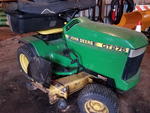 JOHN DEERE GT275 RIDING MOWER Auction Photo