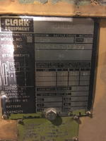 CLARK C25P LP TYPE G FORKLIFT Auction Photo