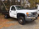 2005 GMC 2500HD FLATBED TRUCK