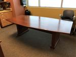 BOAT SHAPED CONFERENCE TABLE Auction Photo