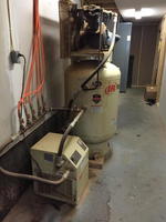 I/R AIR COMPRESSOR 10HP Auction Photo