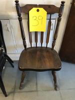 MAPLE SIDE CHAIR Auction Photo
