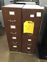 4-DRAWER LEGAL SIZE FILING CABINETS Auction Photo