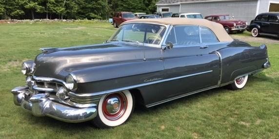 1950 Cadillac Convertible Auction Photo