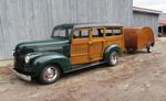 1946 Chevrolet Woody Wagon Street Rod Auction Photo