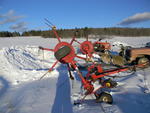 LOT 1: 2008 NEW HOLLAND 163 TEDDER Auction Photo