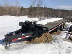 2-AXLE TILT DECK EQUIPMENT TRAILER Auction Photo