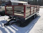 NEW HAY RIDER WAGON Auction Photo