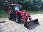 2009 TYM T433 DIESEL TRACTOR LOADER BACKHOE Auction Photo