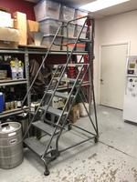 PORTABLE STOCK LADDER Auction Photo