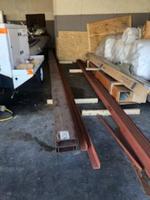 LOT OF STEEL BEAMS Auction Photo