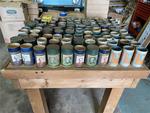 (98) EMPTY EDISON CYLINDER CONTAINERS Auction Photo