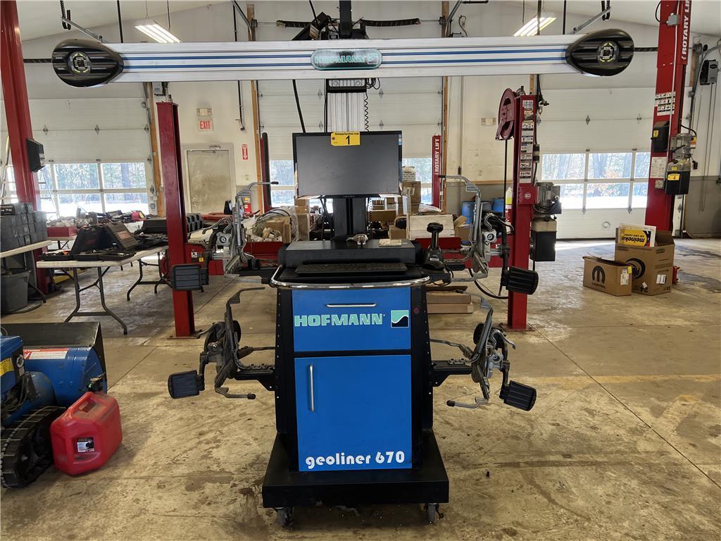 HOFMANN GEOLINER 670 ALIGNMENT SYSTEM Auction Photo
