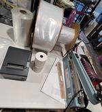 IMPULSE SEALER & ROLLED PLASTIC Auction Photo