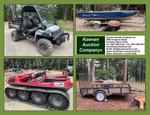 PUBLIC TIMED ONLINE AUCTION JD GATOR, ARGO, TRAILER, BOAT & TRAILER Auction Photo