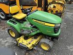 2008 JOHN DEERE X340 RIDING LAWN TRACTOR Auction Photo