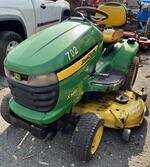 2008 JOHN DEERE X340 RIDING LAWN TRACTOR Auction Photo