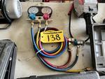 REFRIGERATION AIR CONDITIONING MANIFOLD GAUGE SET Auction Photo