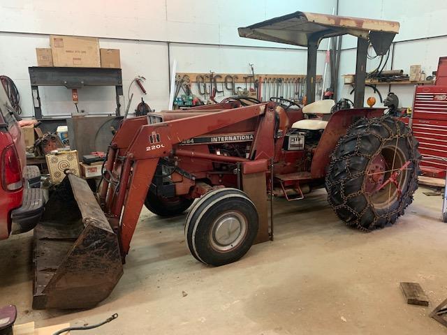 PUBLIC TIMED ONLINE AUCTION INTL TRACTOR, WELDERS, PLOW TK, SNAP-ON, ATVS Auction Photo