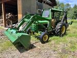 PUBLIC TIMED ONLINE AUCTION, JD TRACTORS, VEHICLES, MACHINE SHOP, WOODWORKING, LUMBER INV.  Auction Photo