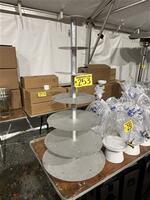 EVENT RENTAL EQUIPMENT - TENTS - DISHWARE - CHAIRS - TABLES Auction Photo