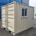 (4) 9' STORAGE CONTAINER OFFICES Auction Photo