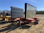 (2) PORTABLE MESSAGE TRAILERS Auction Photo