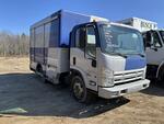 2011 ISUZU NRR BEVERAGE DELIVERY TRUCK Auction Photo