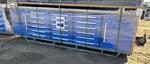 HEAVY DUTY 10' 18-DRAWER, 2-DOOR TOOL CABINET Auction Photo