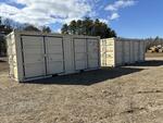 (2) 20' SIDE DOOR SHIPPING CONTAINERS Auction Photo