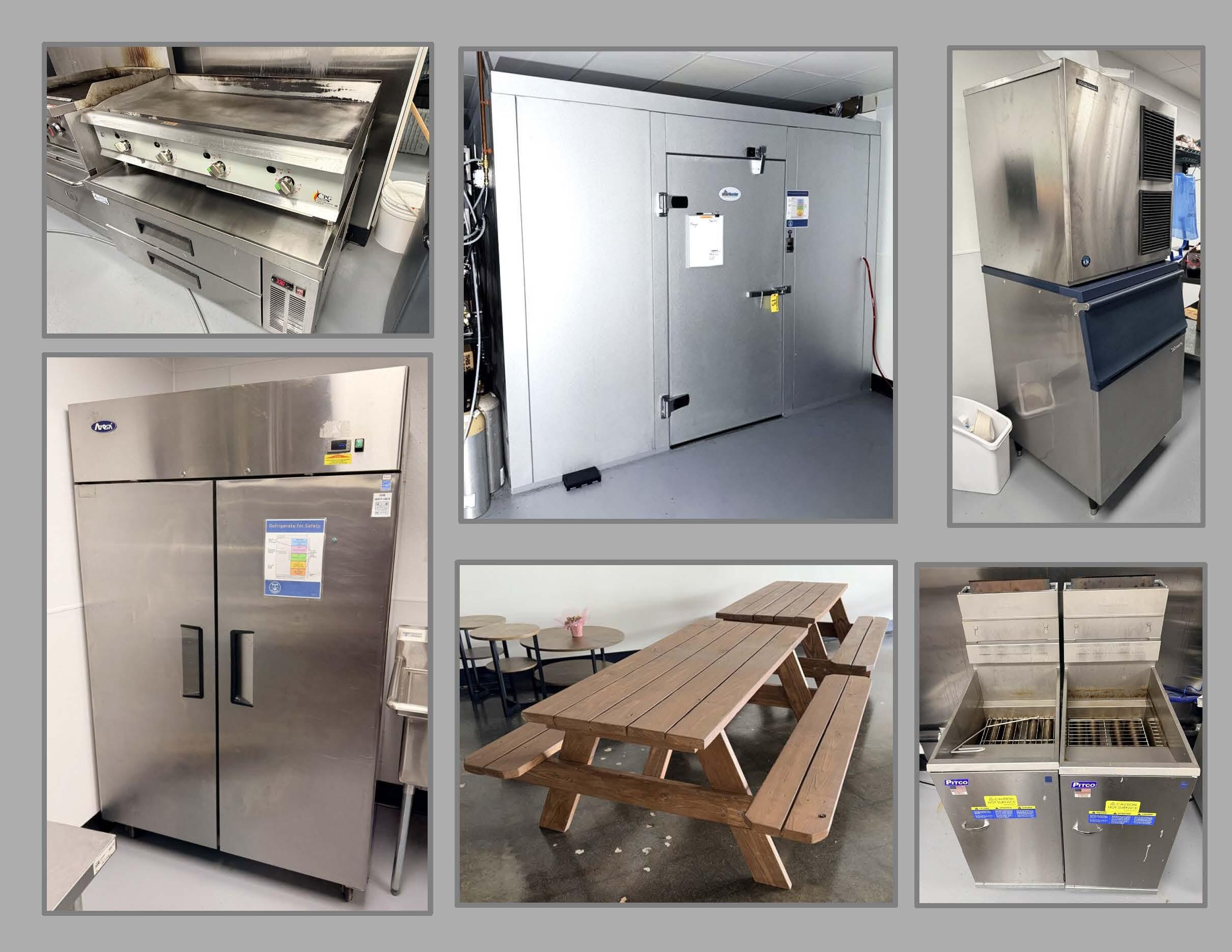 SECURED PARTY SALE BY PUBLIC TIMED ONLINE AUCTION, LATE MODEL KITCHEN & BAR EQUIPMENT Auction Photo