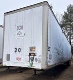1990 WABASH NATIONAL 53' VAN TRAILER Auction Photo