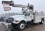 2007 FORD F750 SUPER DUTY BUCKET TRUCK Auction Photo