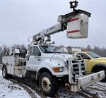 2007 FORD F750XL SUPER DUTY BUCKET TRUCK Auction Photo