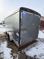 2009 INTERSTATE KINGMAN 7X16 ENCLOSED TRAILER Auction Photo